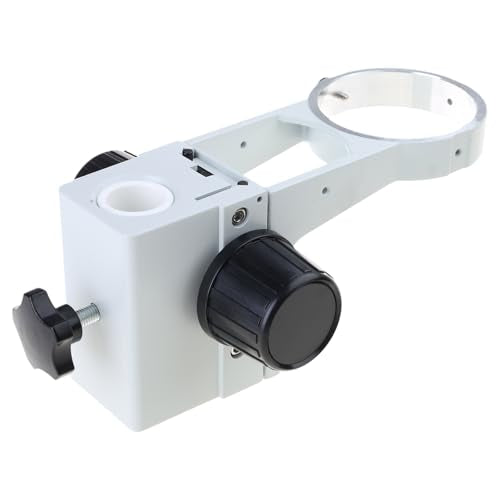 & Stylish Microscope Stand with Adjustable Knob 25 / 32mm Focusing Bracket Microscope Accessories Lightweight Holder Adapter