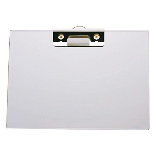 Kaneta Shokai SCB-A4 Non-Breaking! All Stainless Steel Clipboard, Horizontal - BM