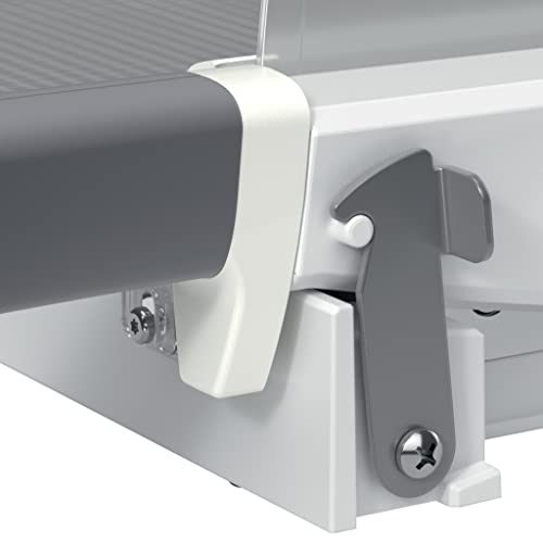 Leitz Precision Office Paper Cutter A4+, Guillotine, Cuts 15 Sheets, 381mm Cut Length, Precision Steel Blade, Premium Glass Base with Edge Glow & Blade Guard, 90210000
