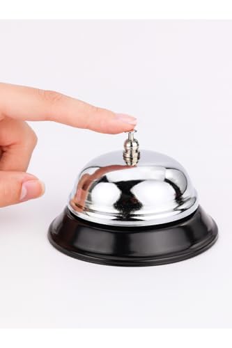 Metal Reception Bell for Desks - Hotel Restaurant Service Call Bell