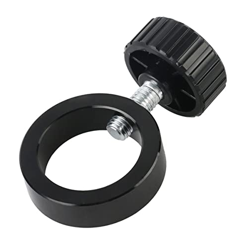 ZTBH Microscope Accessories Kit Industrial HDMI VGA USB Video Microscope Camera Adjustable Working Stand Boom Table Holder 50mm Ring + Multi Axis Metal Arm 32mm Microscope Slides(32mm Fixing Ring)