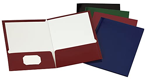 AMP3633000 FOLDER,2-PKT,LAM,ASST,25/BX