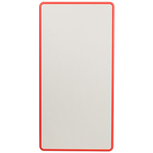 Flash Furniture Kids 47.25x23.6 in Plastic Activity Table, Red/Gray