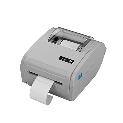 UIOLCFF Multifunction Desktop 110mm Thermal Paper Printer Barcode Label BT Communication Interface