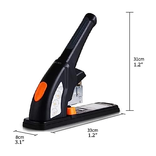 Office Stapler 120 Sheet High Capacity Desk Staplers Desktop Heavy Duty Staplers for Home Office Binding Desktop Staplers Portable Staplers