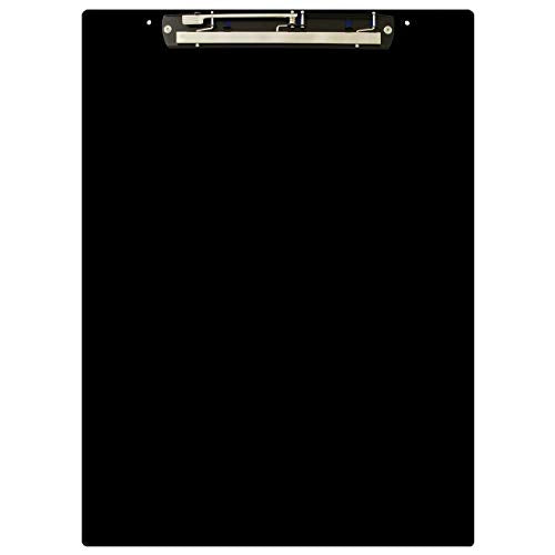 18x24 Clipboard Acrylic Panel Featuring an 11" Hinge Clip Black