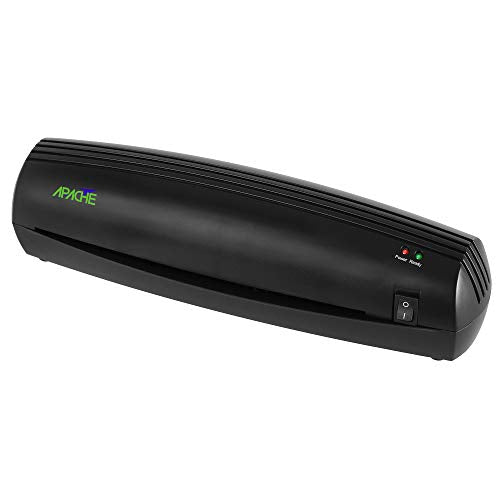 Apache AL13 13 Inch Laminator Machine with 20 Laminating Sheets, Wide Thermal Laminating Machine, Reliable, Anti-Jam, 11x17 A3 A4 A5 A6 Compatible for Home Office School Use