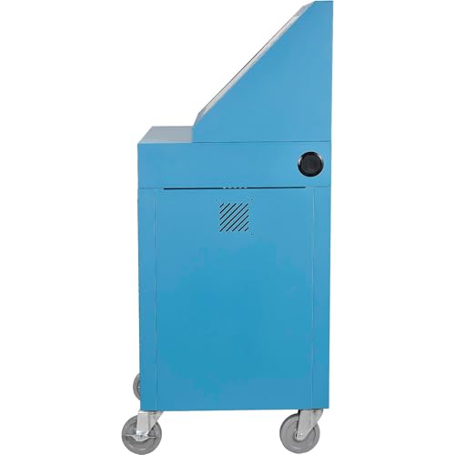 Global Industrial Mobile LCD Console Computer Cabinet for 21" Diagonal