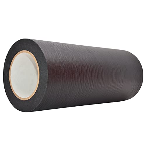 WOD Colored Masking Tape, Black, 12 inch x 60 yds. Colorful Teacher Painters Tape for Fun DIY Art & Crafts, Lab Labeling, Writable & Classroom Decorations