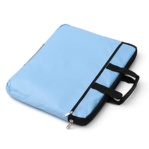 Business File Handbag Book A4 Folder with Handle Zipper Pocket Large Capacity