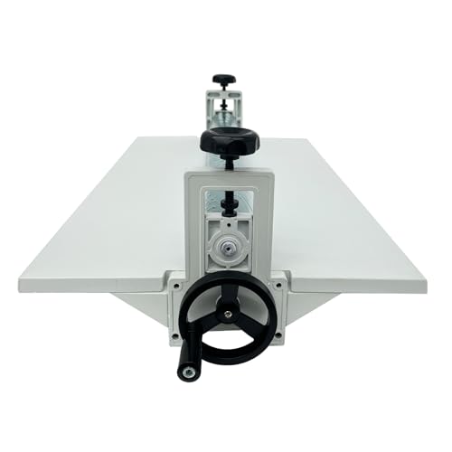 WYDDDARY 29.5Inch White All Metal Frame Manual Cold Laminator Desktop Cold Mounting Machine with Platform and Regulating Bracket for Photo Paper Film Lamination