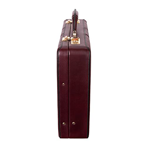 McKleinUSA DALEY, Leather 3.5" Attaché Briefcase