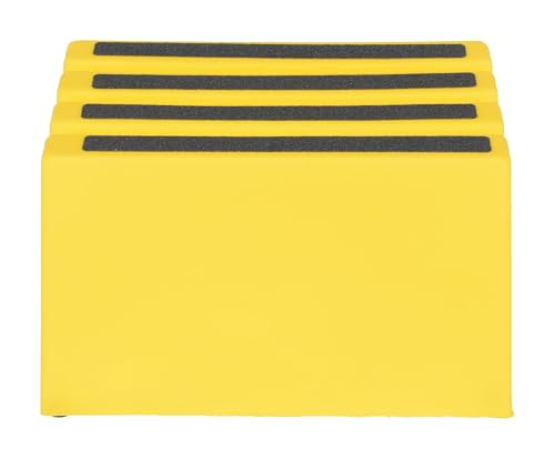 Vestil VST-1-Y Polyethylene Step Stool, 1 Step, Yellow