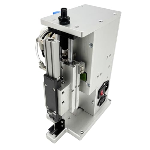 WYDDDARY Pneumatic Tagging Machine for Socks Towels Garments, 0.2"-1.7" Compatible Tag Pin, 0.5-0.8 Mpa Single Needle Glue Nail Hang Tag Labeling Machine AC110V-220V
