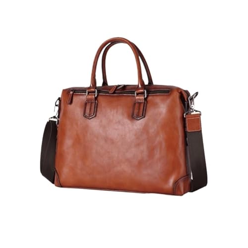 STBTOO Luggage Bags Messenger Bags Men's Leather Shoulder Bags Briefcases Handbags Laptop Bags Casual Daypacks(1)