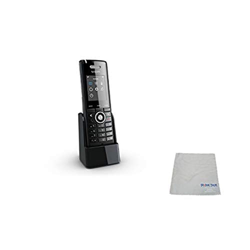 SNOM M65 - Pro Handset and Charger - Wideband Audio - Microfiber Cleaning Cloth