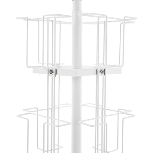 2 PCS Greeting Card Rack Display Stand,5 Tier 24 Pocket Rotat Card Holder