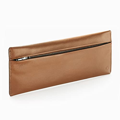 Caran d'Ache Pencil Case with Zip - Light Brown
