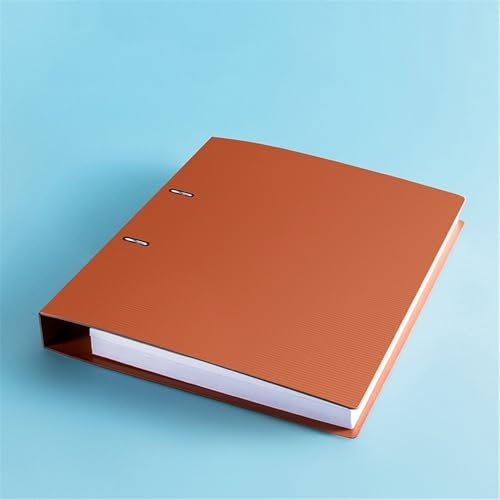 Filing Envelopes 5 Pcs A4 Perforated Loose-Leaf Binder PP Three-Hole Thickened File Folder Archive Information Organizer Booklet Plastic Folders