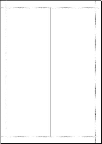 Sigel DP050 Tent Cards, bright white, mp, 240x 3.54/7.09 inches (A4), 125.0 lbs, 20 cards