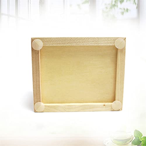 MENGKK Office Tape Dispensers Wooden Tape Dispenser Holder, Transparent Tape Cutter Machine, Creative New Double Tape Holder Cutter