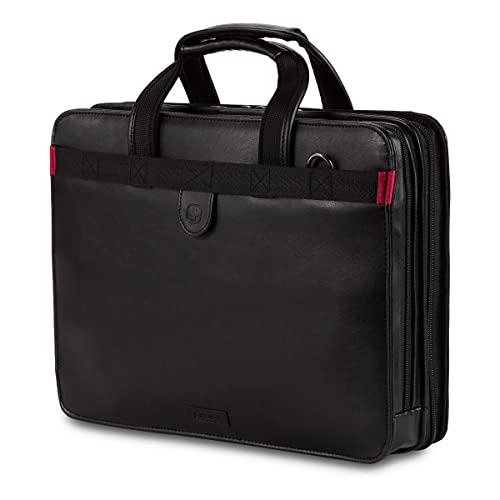 Wenger Luggage Proxy Zippered Laptop Presentation Padfolio, Black, 14-inch (601675)