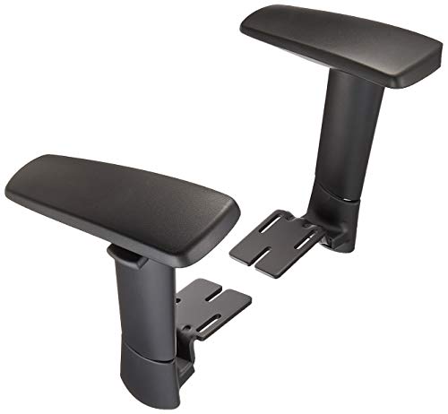 Plus KD-KAA BK Office Chair, Adjustable Elbow