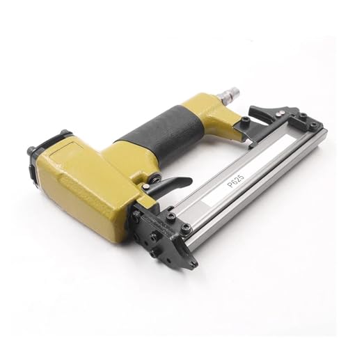 Oil-Free Pneumatic Staple Gun 23Ga Air Stapler P625 Nailer Small Framing Pneumatic Nail Gun for Fixing Furniture Wood Board Frame