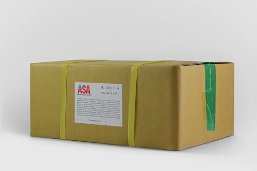 ASA Extended Hot Glue Sticks 5/8" x 15", 25 lb Box, 185 Ct