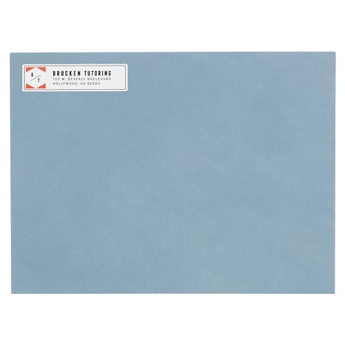 Avery® Printable Return Address Labels with Sure Feed, 0.5" x 1.75", White, 2 Packs, 40,000 Blank Mailing Labels Total (21921)