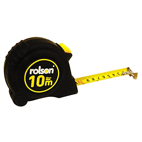 Rolson 50569 10m x 25mm Tape Measure