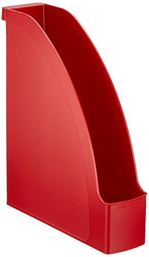 Leitz Plus 24760025 Magazine File Set of 6 Red