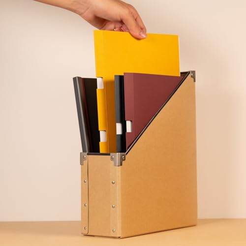 SlideNoteArchive ASACA4T-SP Slide Note Archive, Set of 3 Colors, Slide Clips, PageBase Accessories, Made in Japan, Punchless, Holds 20 Copy Papers, Business