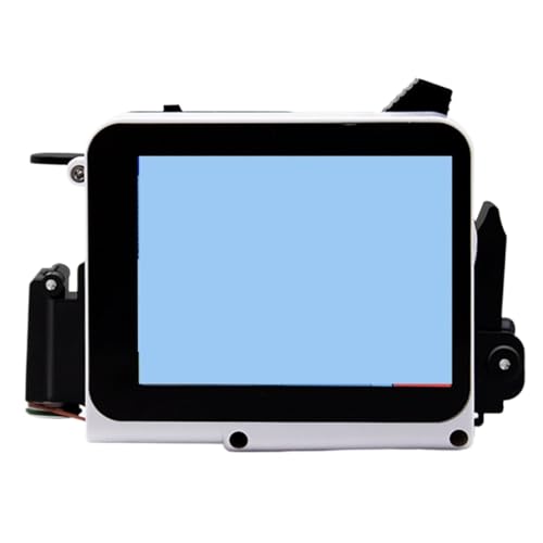 POGHDBXA Handheld Printer, 12.7mm Portable Inkjet Printer, Can Print Expiration Date Barcode, QR Code, Handheld Ink Printing,Portable Wireless