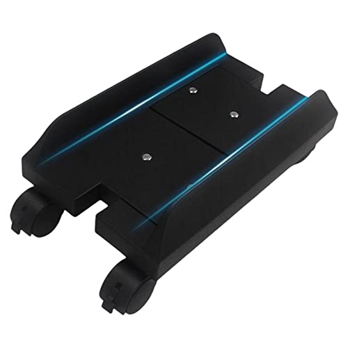 CPU Stand CPU Holder Stand, Mobile PC Tower Stand with 360 ° Rotation Caster Wheels, Desktop PC Mainframe Bracket, Adjustable PC Holder Cart Computer Tower Stand