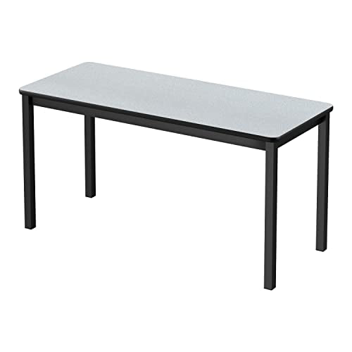 Correll Rectangular Laminate Lab Table with Gray Granite Finish LT3048TF-15