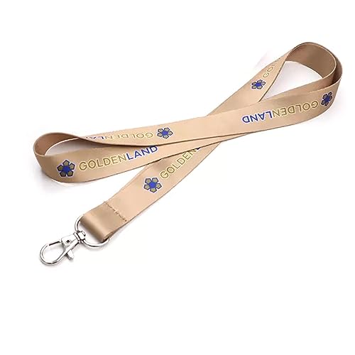 Handwerke Personalized Custom Lanyards 200pcs Keychain Lanyards with Text/Name/Image/Logo/Photo For Office School Event ID Badges Card Wallet Phone (200pcs, Lanyard1)
