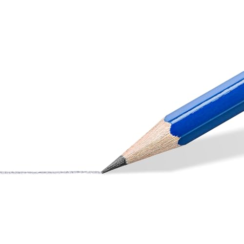 STAEDTLER Norica #2 HB Pencils Class Pack with Erasers, 500-Count School Supplies Set, Break-Resistant Lead, Pre-Sharpened Bulk Pack, PVC-Free Erasers