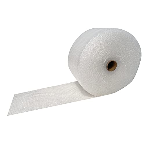 Uboxes Small Bubble Cushioning Wrap 3/16", Perforated Every 12" with Core (Small - 175' x 12") ('BUBSM)