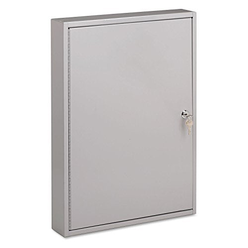 PM Company SecurIT 100 Hook Steel Key Cabinet, 17 3/8-Inches x 3 1/8-Inches x 22 3/8-Inches, Gray, 1/Carton (04984)