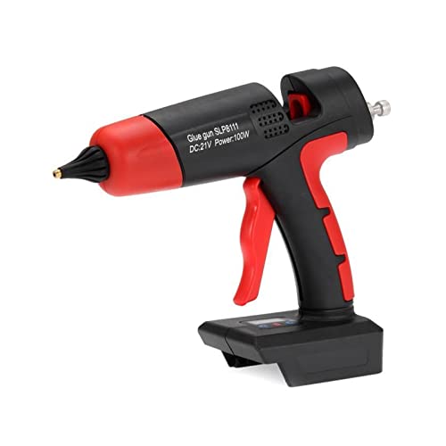 LIBODD Hot Glue Gun Hot Melt Glue Gun Cordless Rechargeable for 11mm Glue Stick Battery Home DIY Repair Tool for Battery for DIY Arts, Crafts and Quick Repairs(No Battery)