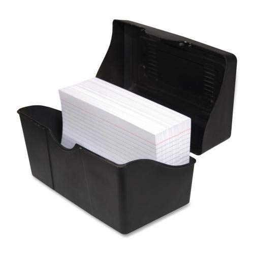 Wholesale CASE of 25 - Advantus Index Card Holders-Index Card Holders, 4"x6", Black