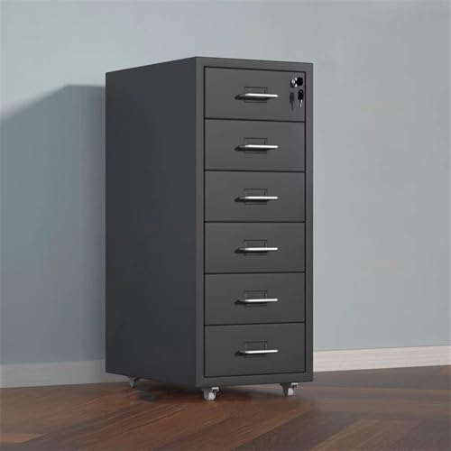 CAOJLjiaxiang-2012 File Cabinet Office File Cabinet Thickened Cold Rolled Steel Drawer Cabinet Large Capacity Storage Cabinet Multifunctional Data Organizing Cabinet with Locks Office Cabinet(Black)