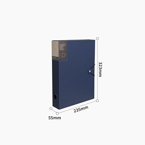 Filing Envelopes 3 Pcs Thickened File Box Large Capacity A4 Folder with Rope Buckle Information File Organizer for Office, School, Hospitals Plastic Folders(Green)