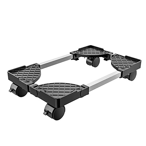Computer Tower Stand Printer Table Mobile CPU Stand Scalable PC Tower Stand, Removable CPU Holder with 360 ° Rotation Caster Wheels, PC Holder Fit Most Sizes of Chassis CPU Stand Cart Computer Stand f