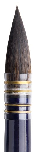 da Vinci Watercolor Series 438 CosmoTop Mix B Paint Brush, Quill Synthetic/Natural Mix, Size 8 (438-8)