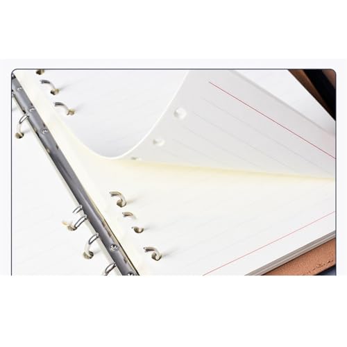 DFWZMQTG B5 Loose Leaf Notebook with Flash Drive Charging, Business Conference