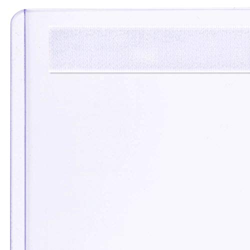 StoreSMART - Rigid Plastic Pockets - Hook & Loop Back - 150 Pack - 8 1/2" x 11" - HPP812X11V2-150