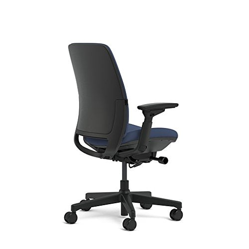 Steelcase Amia Office Chair, Most Comfortable Sit, Buzz2 Blue Fabric