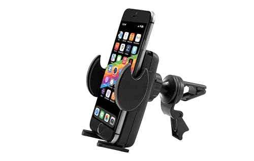 AutoExec Reach Desk Front Seat Car Desk and Portable Workstation with Tablet Mount and Phone Vent Clip, Natural